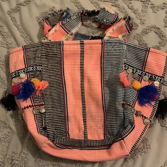 ASOS Pom Pon Beach Bag - Picture 4 of 4